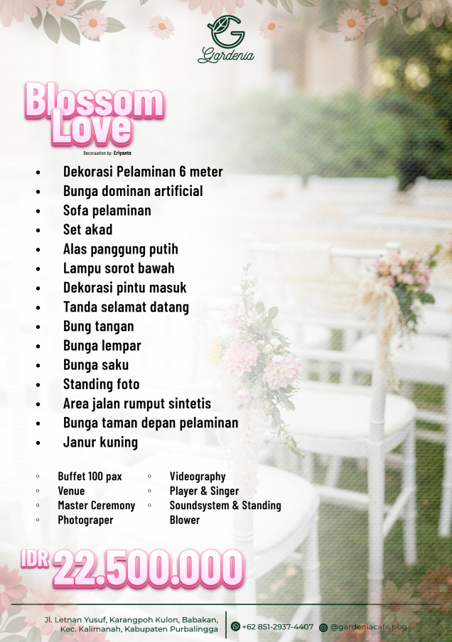Event Price List 1